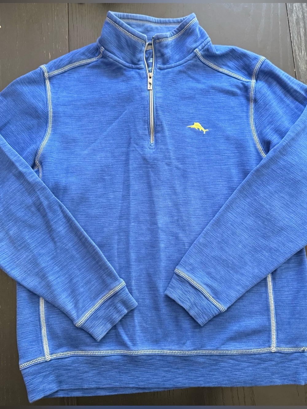 Tommy Bahama 1/4 Zip Pullover Shirt M